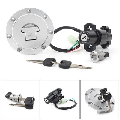 Ignition Switch Gas Cap Seat Lock Key Set For Honda CBR1000RR 2004-2007 CBR600RR - Изображение 1 из 4