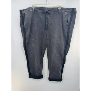 Pantalones de chándal elásticos de tiro alto Torrid para mujer rectos talla 5R grises nuevos sin etiquetas - Imagen 1 de 6
