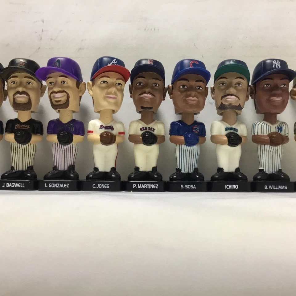 Mini Bobblehead MLB Post Cereal 2002-03 béisbol nuevo y usado - (tú eliges al jugador) Foto 1 de 1