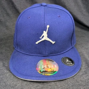Air Jordan eng anliegende Mütze Kappe blau Jumpman Logo Herren Größe 7 1/2 🏀 - Bild 1 von 8