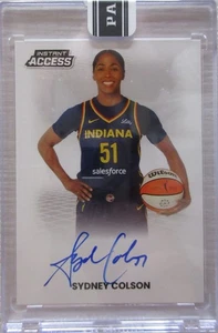 Autógrafos Panini 2025 acceso instantáneo WNBA Sydney Colson en tarjeta automática SSP 17/30 - Imagen 1 de 5