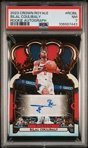 2023 Crown Royale #RCBIL Bilal Coulibaly RC Auto 01/99 PSA 7 - Picture 1 of 2