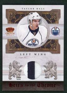 2010 Panini Crown Royale Heirs to the Throne Taylor Hall Prime Patch /50 - Picture 1 of 2