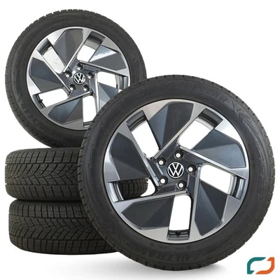 Original VW ID.3 Winterräder Winterreifen East Derry 18Zoll 215/55 R18 95T DOT20 - Bild 1 von 4