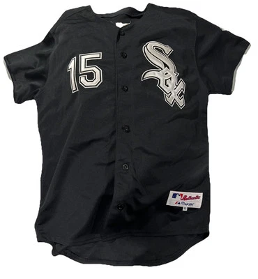 Camiseta Cosida Gordon Beckham #15 Chicago White Sox Majestuosa Talla 50 MLB Auténtica Foto 1 de 4