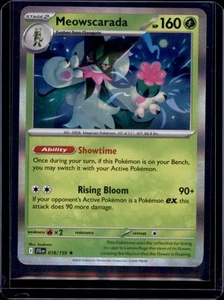Meowscarada SV09: Gemeinsame Reise Pokémon #018/159 Pokémon Holo NM+ - Bild 1 von 2