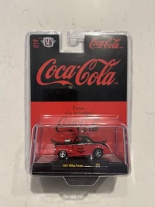 M2 MACHINES COCA COLA CHASE 1941 WILLYS COUPE LIMITED NEW Sealed - Picture 1 of 4