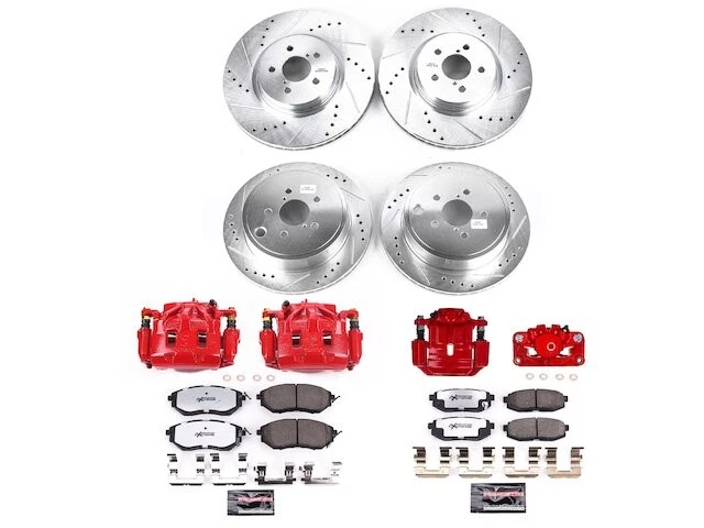 Kit de pastillas de freno delanteras y traseras y rotor para Subaru Legacy 2011 WK735NG 2010-2014 Foto 1 de 1