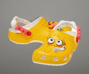 McDonald’s x Crocs Birdie Classic Clog Men Sandals Yellow New - Picture 1 of 6