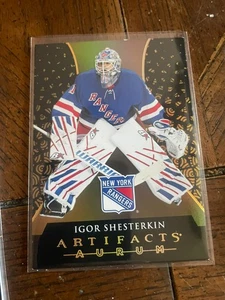 2023-24 Upper Deck Artifacts AURUM #A-22 Igor Shesterkin UNSCRATCHED - Picture 1 of 1
