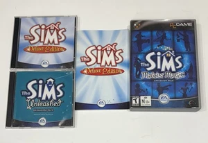 The Sims: Deluxe Edition, Unleashed and Makin Magic Expansion Pack Bundle - Picture 1 of 4