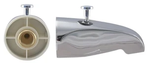 YE531D-12R 5-1/4" Diverter Tub Spout with 1/2" or 3/4" IPS Rear Connection, 1... - Picture 1 of 2
