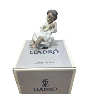 Lladro Black Legacy Collection Porzellan 6490 An Angel’s Tune mit Box NEUWERTIG - Bild 1 von 10