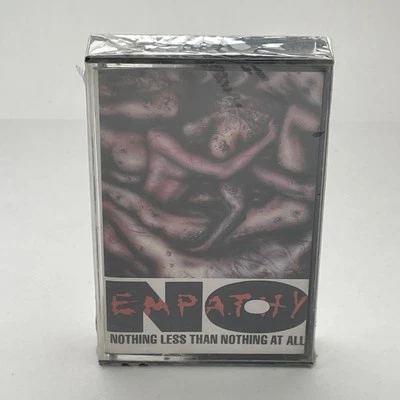 NO EMPATHY Nothing Less Than Nothing At All Cassette 1988 Chicago Punk SEALED - Image 1 of 3