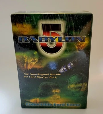 BABYLON 5 CCG The Non-Aligned Worlds 60 Card Starter Deck (BRAND NEW) - Image 1 of 2