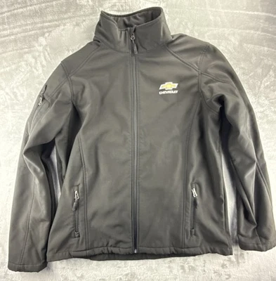 Vtg Dunbrooke Chevrolet Jacket Men’s Large Black - Image 1 of 4