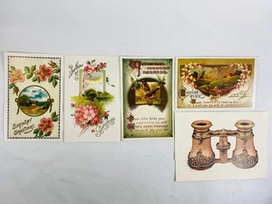 Vintage 1970s birthday and best wishes cards Lot of 5 greetings in VG condition! - Bild 1 von 5