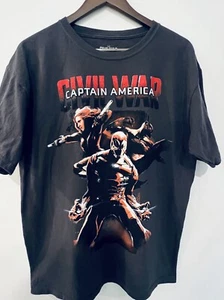 Marvel Captain America Civil War T-Shirt Men's size LARGE - Picture 1 of 3