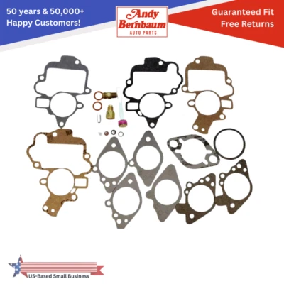 1940-1953 Plymouth Concord Single Barrel Carter Carburetor Rebuild Kit W/ Gasket - Image 1 of 4