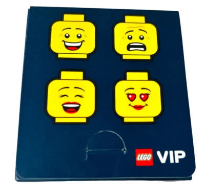 LEGO Minifigure 4 DUAL SIDED VIP DRINK COASTERS 5007623 NEW - Image 1 of 2