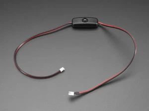 [3DMakerWorld] Cable de extensión de 2 pines Adafruit JST con interruptor de encendido/apagado - JST PH2 - Imagen 1 de 3