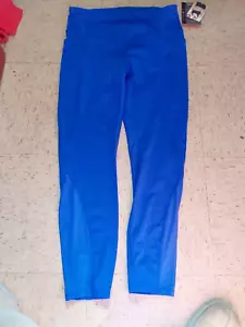 Nwt Avia Womens Plus Ankle Leggings Pockets XXL Blue - Picture 1 of 1