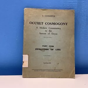 Occult Cosmogony - A Modern Commentary To The Stanzas On Dayan - Chodkiewicz - Foto 1 di 6