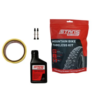 Kit de conversión sin cámara Stan's No Tubes MTB - Incluye válvulas, sellador y cinta de llanta - Imagen 1 de 2