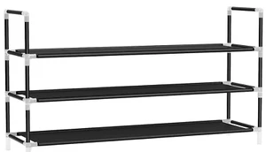 3-Tier Shoe Rack Slim and Space-Saving Metal Frame SONGMICS LSH053B01 New - Picture 1 of 3