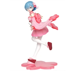 Rem Cherry Blossom Sakura Ver Re : Zero Taito Precious Anime Figure Sealed - Picture 1 of 7
