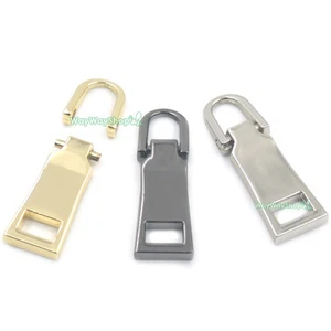 Zipper Fixer Repair #5 Slider Pull Tab Instant Kit Pant Molded Fix Replacement K - Imagen 1 de 7