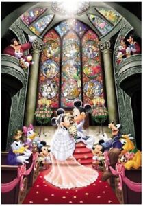 Tenyo Disney 1000 Piece Jigsaw Puzzle - Mickey & Minnie Fantasy Celebration