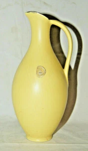 Vase jaune années 50 Waechtersbach - Photo 1/6