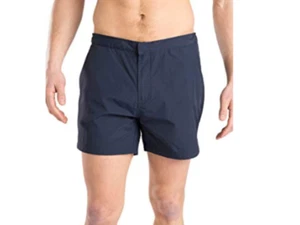 pantaloncini da bagno blu navy fili nuovi taglia dalla piccola alla xxl con etichette - Foto 1 di 4