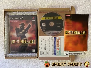 Firefighter F D 18 PS2 SLPM-65470 - NTSC-J Japan Immaculate CIB - Tracked - Picture 1 of 7