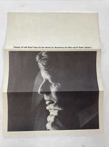 Orig 1968 ROBERT KENNEDY US Presidential CAMPAIGN California Primary Insert - Bild 1 von 9