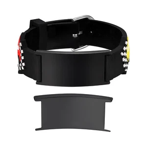 Personalized ID Bracelet for Kids Children Girls Boy Cartoon Car Birthday Gift - Picture 1 of 33