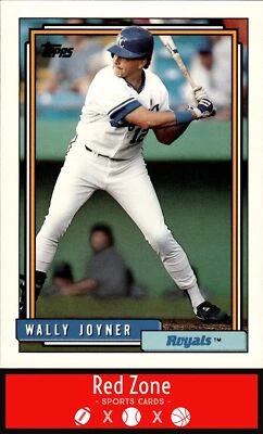 1992 Topps Traded - #59T Wally Joyner NM Set Break. - Image 1 of 2