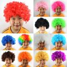 Wig Cosplay Clown Unisex Costume Curly Hair Disco Fancy Dress Hairpieces
