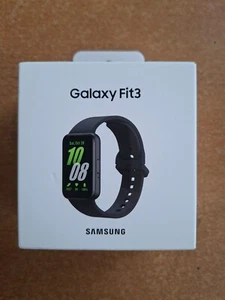 Samsung Galaxy Fit 3 Grey (SM-R390) Smart Watch Fitness Tracker -BNIB - SEALED - Picture 1 of 6