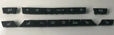 NEW BM BMW F07 F10 F11 F06 F12 F13 F01 CLIMATE CONTROL PANEL BUTTON SET 9313924 - Image 1 of 2
