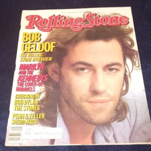 12.5.1985 Rolling Stone Magazin Bob Geldof Marilyn Monroe und Kennedys ZZ Top - Bild 1 von 3