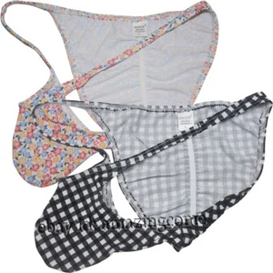 Sexy Herren Air Bubble Strick Stoff freche Slips Unterwäsche String Bikini Slips - Bild 1 von 9