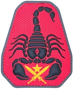MSM SCORPION CRITTERS MILSPEC MONKEY FULL COLOR TACTICAL PVC HOOK MORALE PATCH - Picture 1 of 2