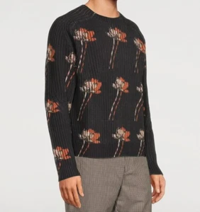 PAUL SMITH Repeated Floral Print Crewneck Sweater - Picture 1 of 9