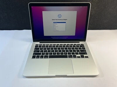 Apple MacBook Pro A1502 13.3" Intel  i5 5th 2.70GHz 8GB 250GB MONT MF839LL/A-B - Image 1 of 4