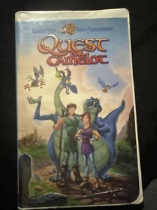 Warner Brothers Quest For Camelot VHS Tape 1998 Cornwall Devon Pendant - Picture 1 of 3