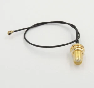 50cm SMA Female Plug to IPX U.FL Female Pigtail Cable Antenna WiFi Mini PCI MHF4 - Picture 1 of 4