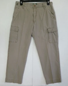 Cabela's Pants Mens 36x30(36x28) Green Cargo Trail Hiker Tactical Technical READ - Picture 1 of 11