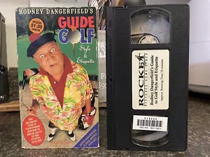 Rodney Dangerfield Guide To Golf Style & Etiquette (VHS, 1996) Rare HTF Obscure - Picture 1 of 14